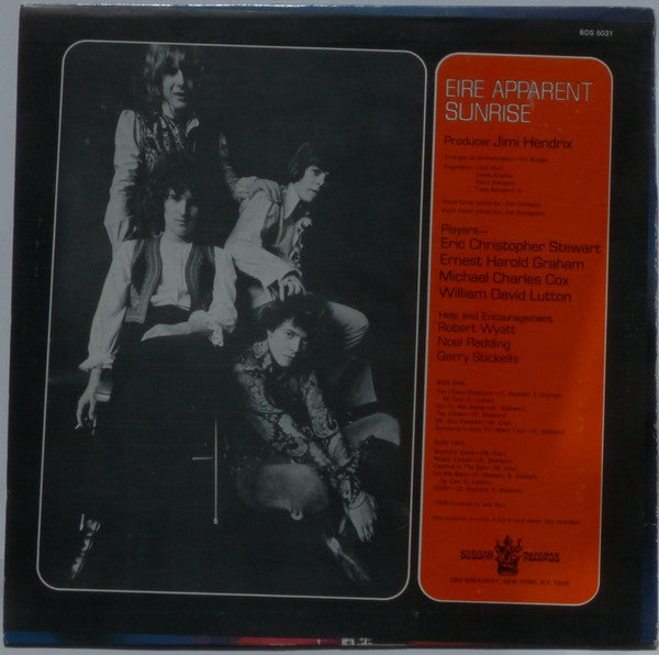 Release: Sunrise-Vinyl-US-1969-BDS 5031-11879227