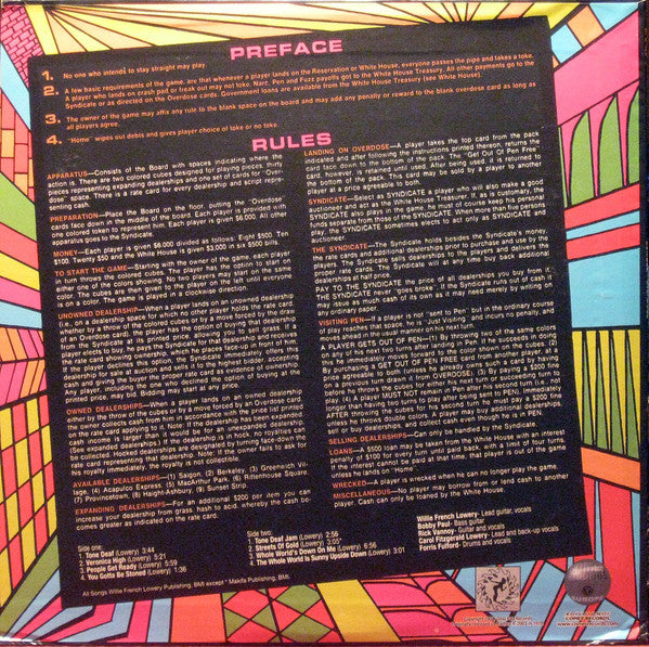 Release: Overdose-Vinyl-US-2001-GFC 423, GFC 423-24557336