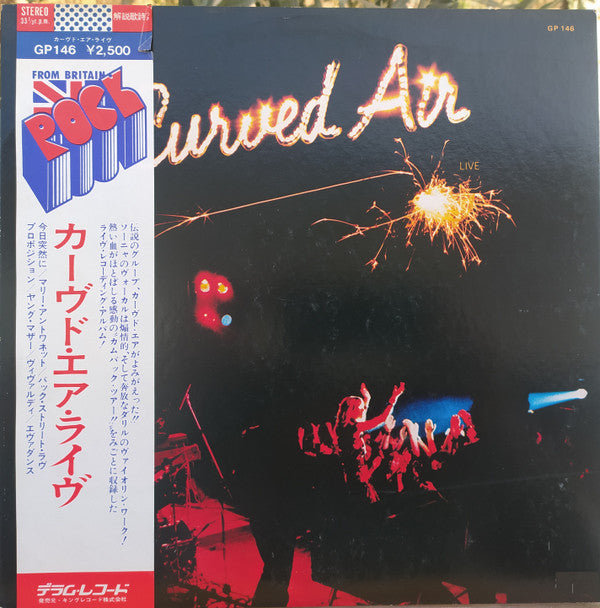 Release: Curved Air Live-Vinyl-Japan-1975-GP-146-17700394