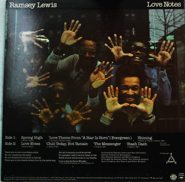 Release: Love Notes-Vinyl-US-1977-PC 34696-23953361