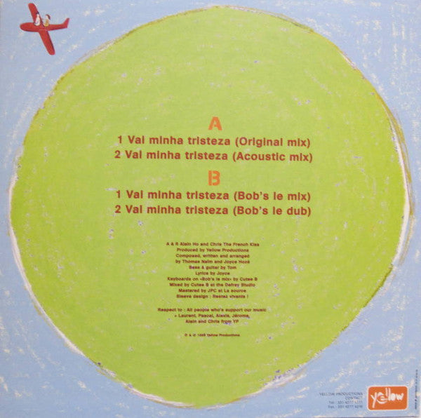 Release: Vai Minha Tristeza-Vinyl-France-1998-YP 054-23094