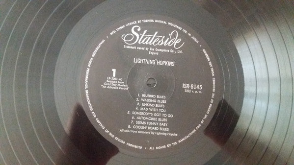 Master Release: Early Recordings by Lightnin' Hopkins