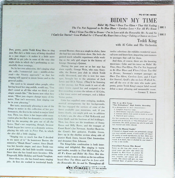 Release: Bidin' My Time-Vinyl-Japan-1977-PG-57(M)-23584007