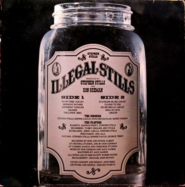 Release: Illegal Stills-Vinyl-US-1976-PC 34148-23363309