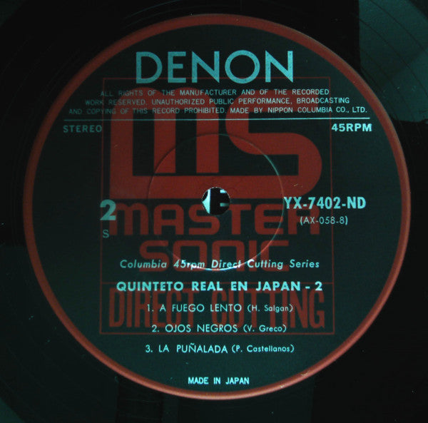 Quinteto Real En Japon Vol.2