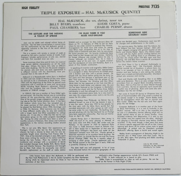Release: Triple Exposure-Vinyl-US-None-PR-7135-25504381