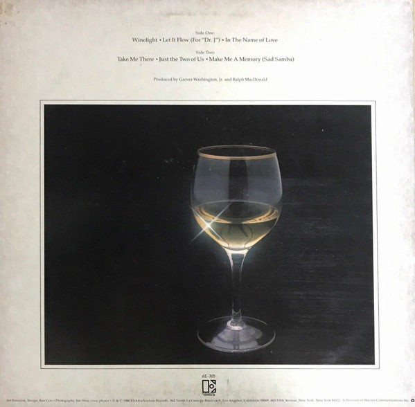 Release: Winelight-Vinyl-US-1980-6E-305-11782654