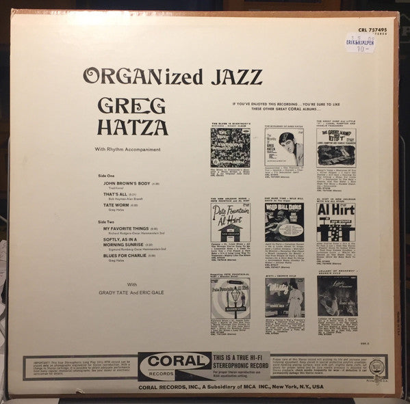Organized Jazz