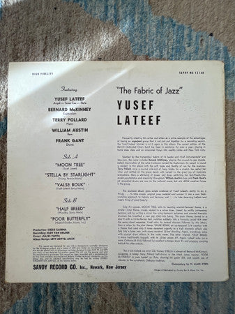 Release: The Fabric Of Jazz-Vinyl-US-None-MG-12140-25026637