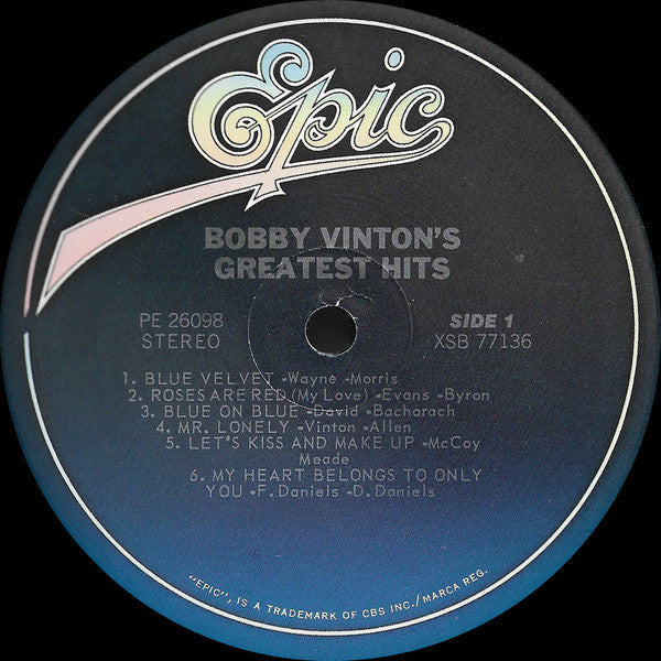 Bobby Vinton's Greatest Hits