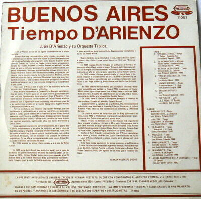Buenos Aires Tiempo D'arienzo
