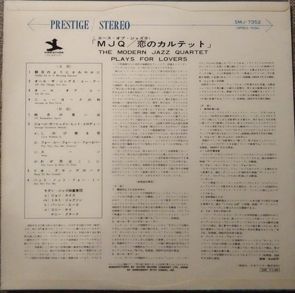 Release: Plays For Lovers-Vinyl-Japan-1965-SMJ-7352-13680835