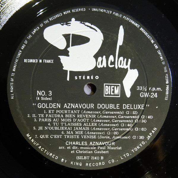Golden Aznavour Double Deluxe
