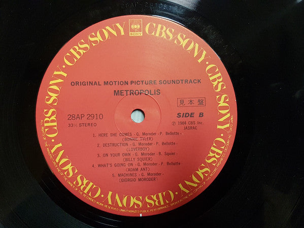 Metropolis (Original Motion Picture Soundtrack)