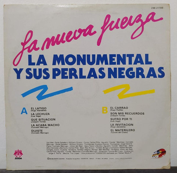 Release: Unknown Release-Vinyl-Colombia-1987-298 21169, 29821169-28605697