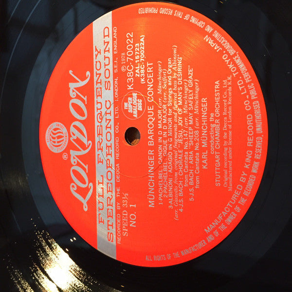 Release: Pachelbel Kanon, Albinoni Adagio-Vinyl-Japan-1987-K38C 70022-11533983