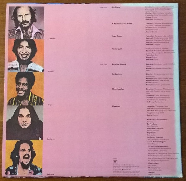 Release: Heavy Weather-Vinyl-US-1977-PC 34418, 34418-10943933