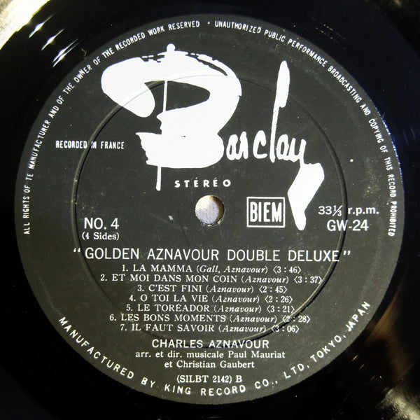 Golden Aznavour Double Deluxe