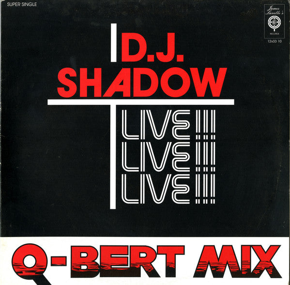 Release: Q-Bert Mix (Live!!)-Vinyl-UK-1997-MW084-15898