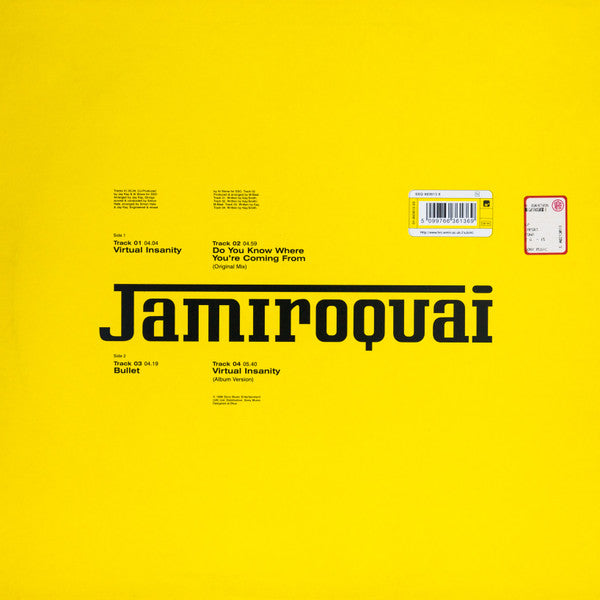 Release: Virtual Insanity-Vinyl-UK-1996-663613 6-10216