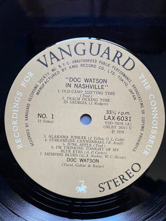 Good Deal!  Doc Watson In Nashville