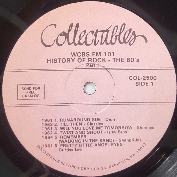 WCBS FM101 History Of Rock - The 60's
