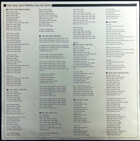 The Paul Butterfield Blues Band