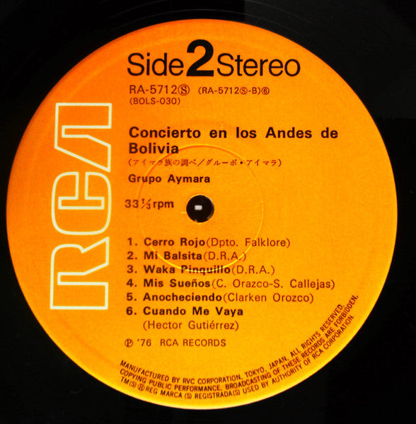 Concierto En Los Andes de Bolivia