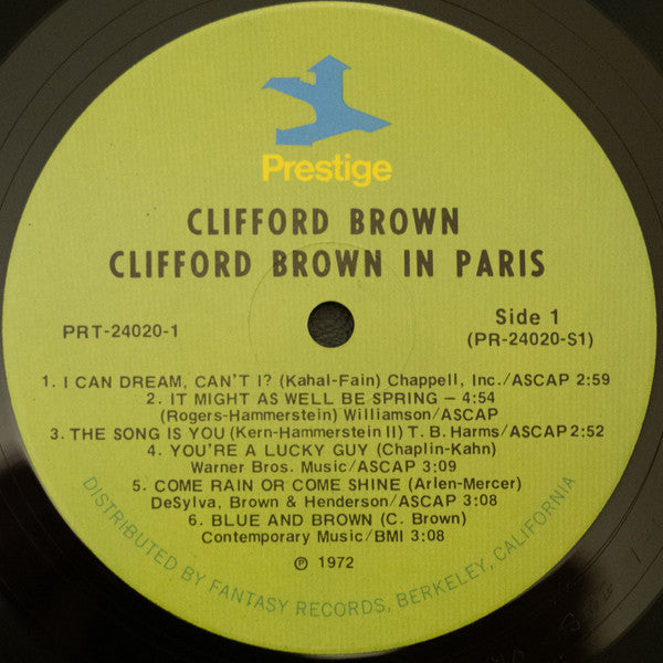 Clifford Brown In Paris