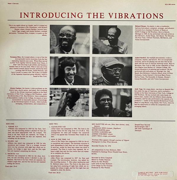 Master Release: Introducing The Vibrations by Ken McIntyre Sextet