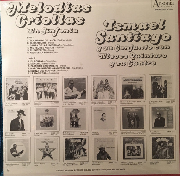 Melodias Criollas En Sinfonía