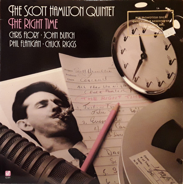Master Release: The Right Time by The Scott Hamilton Quintet