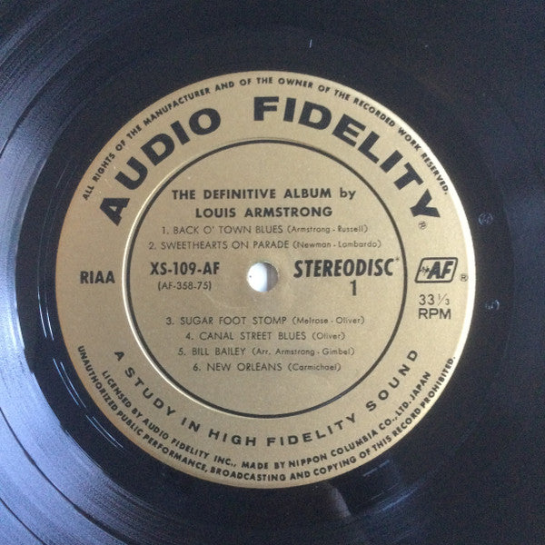 The Definitive Album By Louis Armstrong
