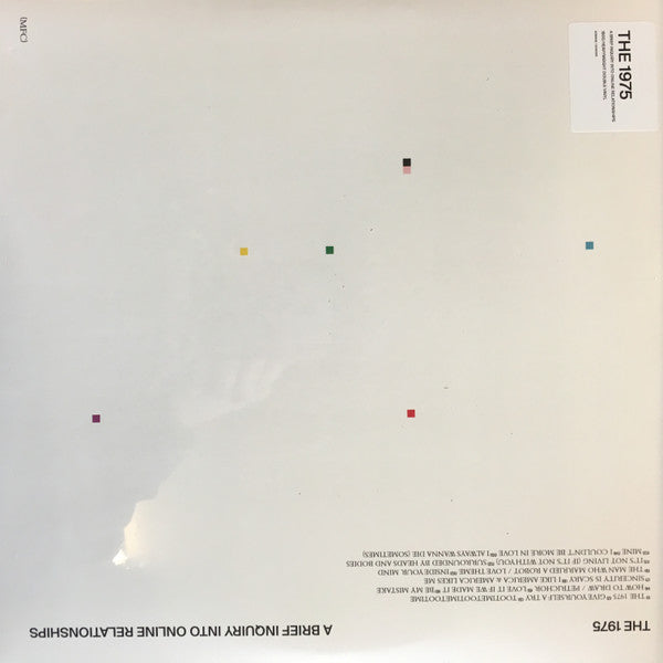 Master Release: A Brief Inquiry Into Online Relationships by The 1975