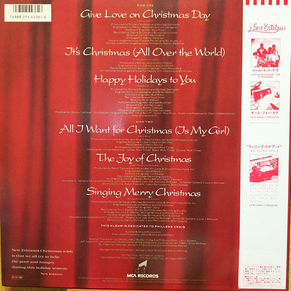 Master Release: Christmas All Over The World by New Edition