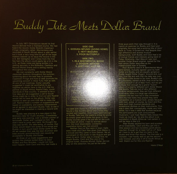 Buddy Tate Meets Dollar Brand