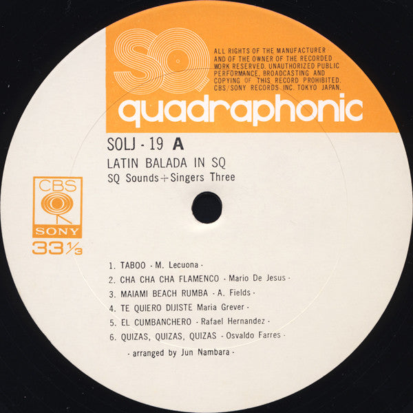 Master Release: Latin Balada In SQ by SQ Sounds