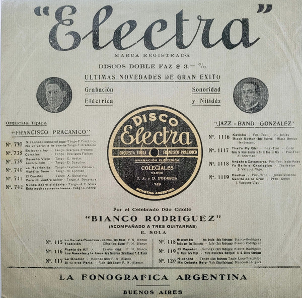 Francisco Pracanico En Electra
