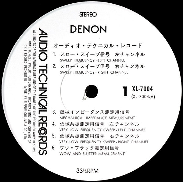 Audio Technical Records