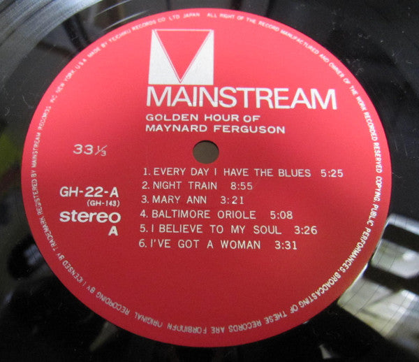 Golden Hour Of Maynard Ferguson