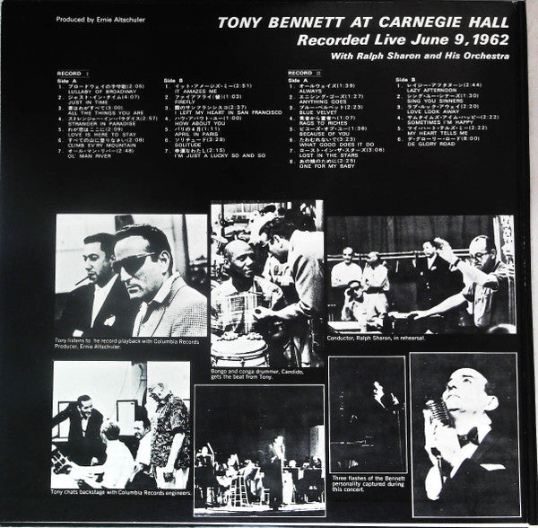 Master Release: At Carnegie Hall Recorded Live June 9 1962 by Tony Bennett