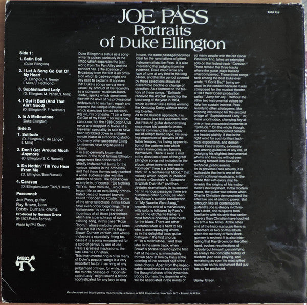 Portraits Of Duke Ellington