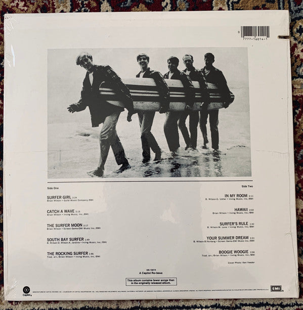 Release: Surfer Girl-Vinyl-US-1986-SN-16014-13026387