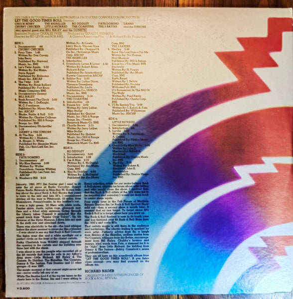 Release: Let The Good Times Roll - Original Sound Track Recording-Vinyl-Japan-1973-BLPJ 1-2-30227372