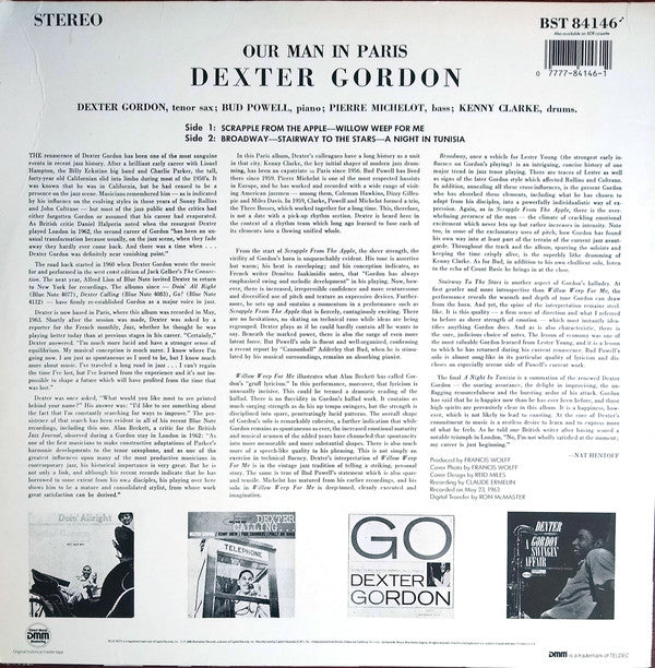 Release: Our Man In Paris-Vinyl-US-1986-BST-84146-13113409