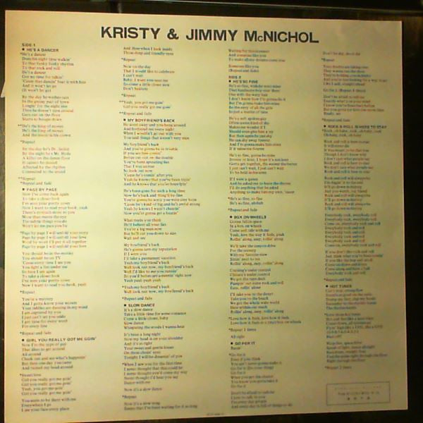 Kristy & Jimmy McNichol