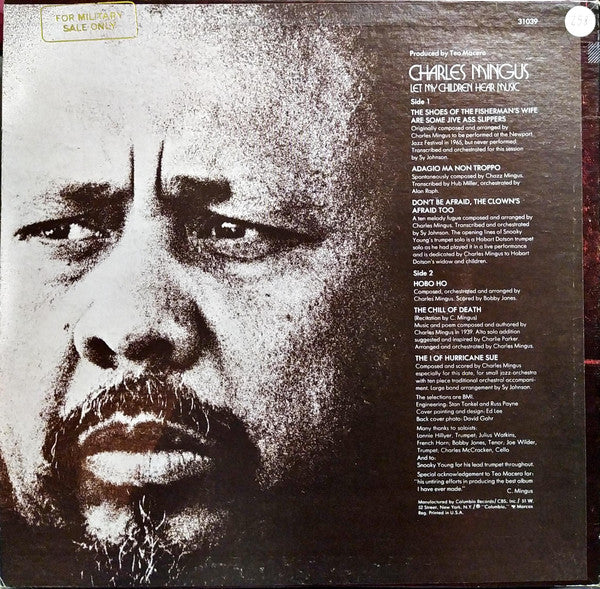 Release: Let My Children Hear Music-Vinyl-US-1972-C 31039, 31039-18571768