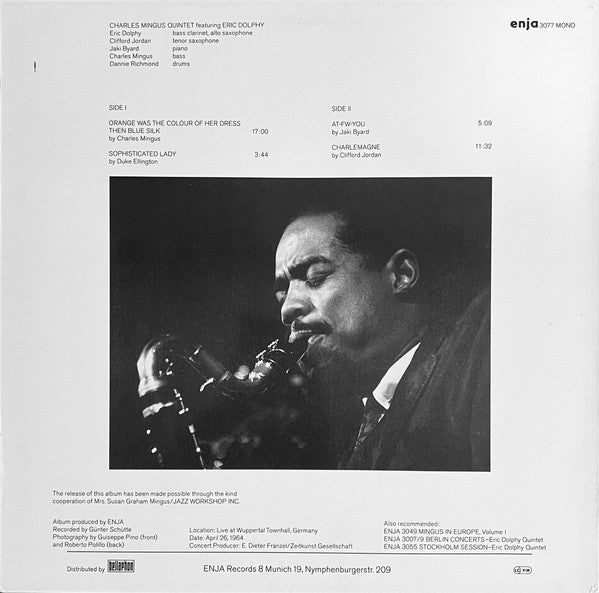 Release: Mingus In Europe Volume II-Vinyl-Germany-1981-3077-29858995