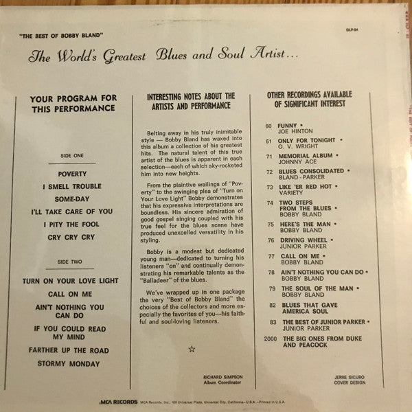 The Best of Bobby Bland