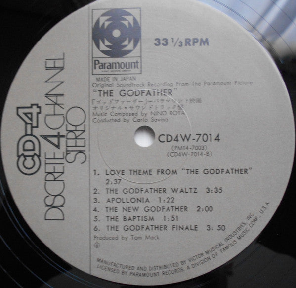 The Godfather (Original Soundtrack Recording)